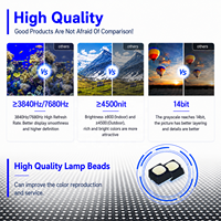 Écrans LED modulaires SMD haute luminosité P2 P2.6 P2.9 P3 P3.91, pleine couleur, pour extérieur, intérieur, église, panneau d'affichage LED, écran LED DJ