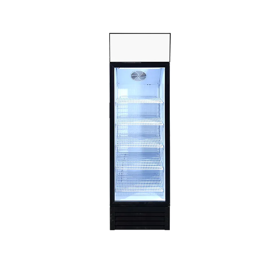 Meisda sc235b siêu thị thương mại hiển thị Showcase Cooler 235L đứng thẳng đứng nhiệt độ duy nhất phong cách tủ lạnh máy làm lạnh