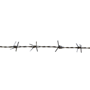 <span class=keywords><strong>ลวดหนาม</strong></span>เหล็กชุบสังกะสี/เคลือบพีวีซี แบบม้วน 4 จุด 2 ขา ขนาด <span class=keywords><strong>10</strong></span>-30 มม. ความยาวหนาม <span class=keywords><strong>10</strong></span>-14 ซม. ระยะห่างระหว่างหนาม สำหรับทำรั้ว-นานเพิง - Product Image 1