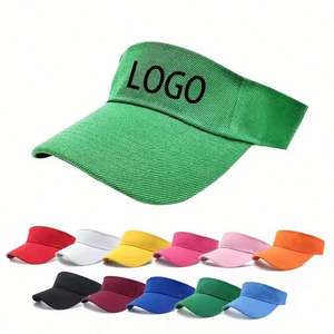 Casquettes de soleil ajustables personnalisées avec logo pour femme, idéales pour la plage et l'extérieur - Product Image 1