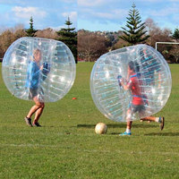 Boule à bulles transparente en PVC pour bouddha, boule à bulles de taille bon marché pour enfants D5024
