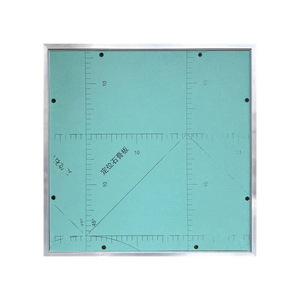 Plaque d'accès escamotable en alliage d'aluminium, <span class=keywords><strong>trappe</strong></span> dissimulée à fermeture magnétique pour couvercle <span class=keywords><strong>de</strong></span> sortie d'air <span class=keywords><strong>de</strong></span> plafond en plaque <span class=keywords><strong>de</strong></span> plâtre - Product Image 5