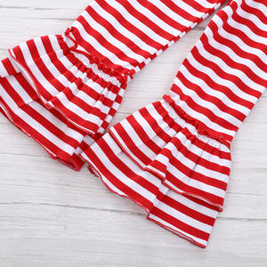 Ropa Navideña para Niños, Conjuntos de Pantalones de Santa Claus para Bebés, Traje de Niña con Pantalones Acampanados de China - Product Image 6