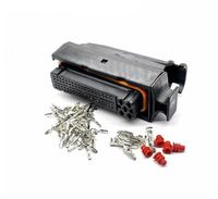 Connecteur de prise ECU automobile étanche en cuivre et nylon 121 broches 1241434-1 pour carte de système de contrôle informatique de voiture, borne de fin de circuit