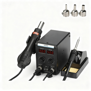 Estación <span class=keywords><strong>de</strong></span> Retrabajo Digital Antiestática Sin Plomo, Soldador Automático <span class=keywords><strong>de</strong></span> <span class=keywords><strong>Estaño</strong></span> con Temperatura Constante, Punta Multifuncional - Product Image 1