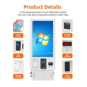 Solución de Soporte para Punto de Venta de 32 Pulgadas, Quiosco de Autoservicio, Personalizable para Cadenas de Tiendas, con Impresora de Recibos, Escáner de Códigos y Logotipo para Ventanas de Tiendas - Product Image 6
