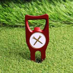 Juego de Herramienta para Reparar Divots de Golf y Marcador de Pelotas para Todas las Estaciones con Abrebotellas Metálico para Adultos - Product Image 1