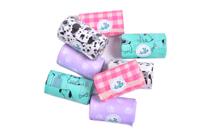 Sacs à crottes de chien écologiques avec cordon de serrage, logo personnalisé imprimé, biodégradables, en plastique compostable, sacs à déchets pour chiens