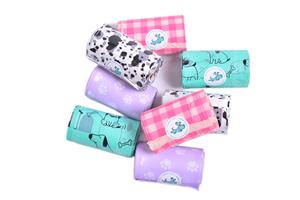Bolsas para excremento de perro compostables certificadas EN13432, directamente de fábrica, con logotipo personalizado OEM, bolsas para desechos de mascotas. - Product Image 4