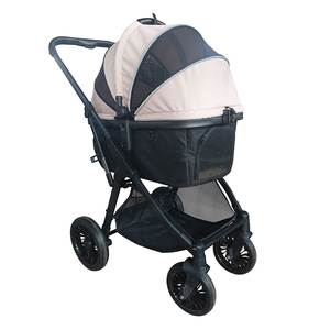 Sang Trọng Có Thể Tháo Rời Tàu Sân Bay Một Tay Có Thể Gập Lại Đẹp Động Vật Vật Nuôi Xe Đẩy Em Mèo Con Chó Xe Đẩy Ánh Sáng Trọng Lượng Máy Bay - Product Image 1