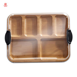 Carré en bois pour la maison épicerie fine casserole cuisine planche à découper <span class=keywords><strong>plateau</strong></span> de fruits collations en bois <span class=keywords><strong>fromage</strong></span> pain Dessert assiette à dîner - Product Image 6