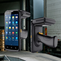 جهاز محمول لمسح علامات الأذن للحيوانات بتردد UHF 900 ميجاهرتز عالي الجودة، قارئ RFID UHF مع تقنية OCR للتعرف على الوجه وبصمة الإصبع