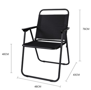 Comfortable Folding <strong>Chair</strong> for Outdoor Camping <strong>Beach</strong> Hiking Made of Plastic and Aluminum - Product Image 4