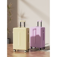 Maleta de Viaje Kamaier, Nueva, Moderna, Unisex, de Gran Capacidad (24 Pulgadas), con 4 Ruedas Antirrobo, con Puerto USB