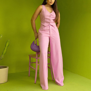 Tùy Chỉnh Sang Trọng Quá Khổ Polyester Jogger Sweatsuit Bộ Cho Phụ Nữ, Bán Buôn Chạy Hai Mảnh Trang Phục/ - Product Image 1