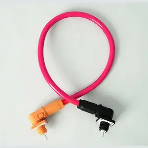Red Black Orange DC Cable Plug Socket High Voltage Battery Storage Connector