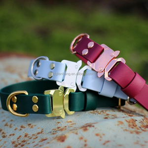 Venta al por mayor Collar de perro táctico de China Hecho de correas de poliéster patentadas con hebilla de <span class=keywords><strong>COBRA</strong></span> Patrón sólido Estilo clásico - Product Image 5