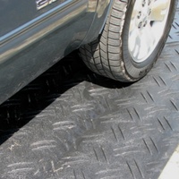 Tapis de protection au sol en plastique 1220x2440mm pour excavatrices, canaux de transit et entretenement de pipelines