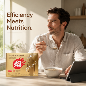 Poudre Nutritionnelle Diététique VitaGrain Spark, Poudre de Céréales Saine, Substitut de Repas Végétalien, Poudre de Céréales Entières Instantanée, Aliment Sain - Product Image 1