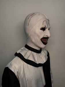 Masker Pesta tahun baru properti silikon kepala penuh realistis hiper untuk Cosplay film Halloween masker realistis dengan selubung - Product Image 3