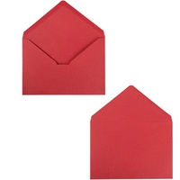 Enveloppe en papier arc-en-ciel personnalisée, enveloppe en papier uni coloré, enveloppe en papier pour facture de bureau, vente en gros