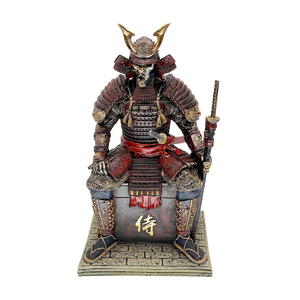 Weivista resina artigianato medievale antica Samurai guerriero non morto statua - Product Image 4