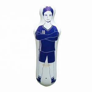 Stock PVC entraînement de football gonflable Free-Kick Air defender <span class=keywords><strong>Mannequin</strong></span> exercice de <span class=keywords><strong>d</strong></span>éfense factice obstacle - Product Image 1