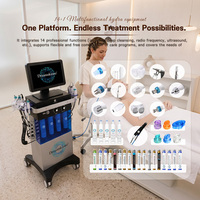 Sérum professionnel de nettoyage en profondeur, booster d'hydradermabrasion, jet peeling, aqua oxygen jet peel, appareil HydraFaci