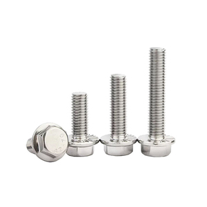 304 thép không gỉ m4m5m6m8m10m12m16 lục giác mặt bích bu lông lục giác mặt bích Vít Máy bu lông - Product Image 3
