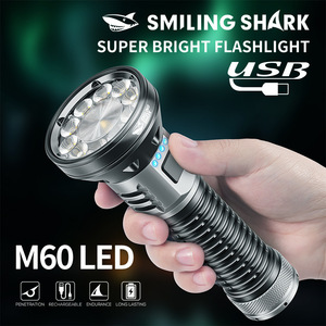 ไฟฉาย LED แบบหลายดวงแบบโฟกัสคงที่กลางแจ้งแบบชาร์จไฟได้อลูมิเนียมอัลลอยด์แสงสว่างสำหรับการเดินป่าตั้งแคมป์ - Product Image 3