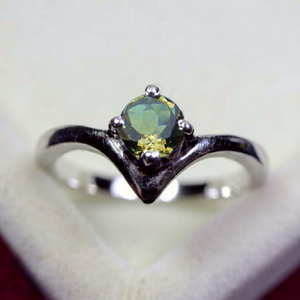 Bride Sultanite Color-Changing 925 Sterling Silver Vintage Engagement Wedding <b>Ring</b> for Party Oval Cut VVS Clarity Prong Setting - Product Image 1