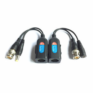 8MP pasivo coaxial UTP CCTV Cámara Cable de alimentación Video Balun RJ45 transceptor transmisor CE/ROHS/UKCA protección de seguridad certificada - Product Image 1