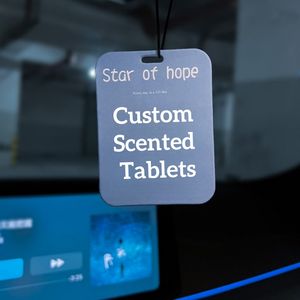 Decoración de Papel Perfumado para Múltiples Escenarios, Ambientador Colgante Personalizado para Espejo Retrovisor de Coche, Hogar, Oficina - Product Image 1