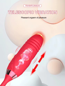 NOUVEAUTÉ. Vibrateur en silicone en forme de baguette pour point G, sûr pour le corps et étanche, jouets pour adultes - Product Image 3