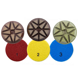 Tamponi per Lucidatura Diamantati Personalizzati, Tamponi a 3 Fasi per Lucidatura Terrazzo e Calcestruzzo, Tamponi per Levigatura e Lucidatura del Calcestruzzo - Product Image 4