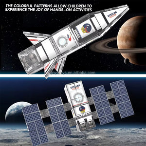 Set di Costruzioni Magnetiche Spaziali 120 Pezzi, Blocchi Magnetici Educativi per Bambini EN71, ASTM per Scuola - Product Image 3