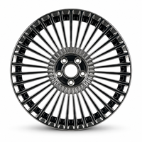 Jantes tout-terrain forgées 12000T tendance 2026 pour GMC Sierra Denali, profil profond, noir, PCD, déport alésage personnalisés