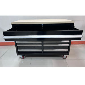 กล่องเครื่องมือกลิ้งกล่องเครื่องมือพร้อมลิ้นชักและล้อตู้เก็บเครื่องมือพร้อมล้อหมุนได้4ล้อ - Product Image 6