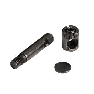 Connecteur de meuble robuste 4-en-1, fixation amovible noir antique pour armoire, raccord de connexion quatre-en-un - Product Image 5