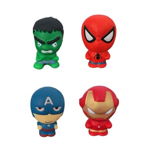 Tùy chỉnh <span class=keywords><strong>PU</strong></span> bóp đồ chơi nhà máy in logo chống căng thẳng Đồ chơi cho người lớn con người Squishy Đồ chơi bé trai phim hoạt hình đồ chơi - Product Image 4