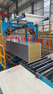 Panneau sandwich isolant en laine de roche et PU, ignifuge A1, résistant à 1000°C, pour la rénovation des installations industrielles en Allemagne - Product Image 2