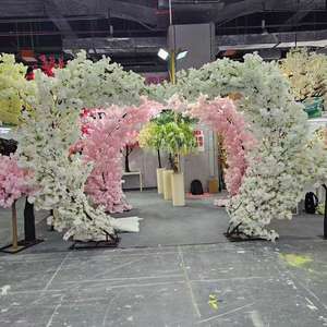 Adornos Decorativos <span class=keywords><strong>de</strong></span> Seda <span class=keywords><strong>de</strong></span> Alta Gama Personalizados <span class=keywords><strong>de</strong></span> Fábrica, Árbol <span class=keywords><strong>de</strong></span> Flores <span class=keywords><strong>de</strong></span> Cerezo Moderno para Mesa o Suelo, 3-5 pies <span class=keywords><strong>de</strong></span> Alto, Jade Horizon <span class=keywords><strong>de</strong></span> Alta Calidad - Product Image 2