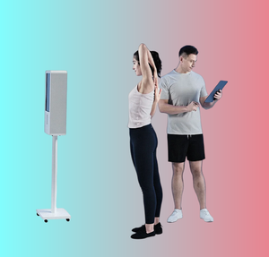 เครื่องวิเคราะห์ร่างกายอัจฉริยะ Bodydot Fitness AI-Powered Gym (BDF1000) ผลิตจากอะลูมิเนียมอัลลอยด์ สำหรับการติดตามท่าทางและสุขภาพร่างกายแบบครบวงจร - Product Image 1