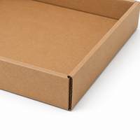 Boîte d'expédition personnalisée en carton ondulé pour disques vinyles, emballage recyclable en kraft pour albums LP, pour les magasins de disques