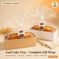 Moule à pain jetable en papier blanc ou brun kraft, à ouverture supérieure, pour pain de banane, gâteau, pain au levain, pain grillé, et préparations maison – Idéal comme cadeau