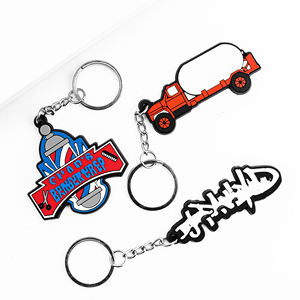 Porte-clés promotionnel en silicone PVC personnalisé sur mesure avec votre logo vente en gros - Product Image 2