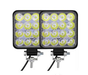 Mini Lámpara <span class=keywords><strong>de</strong></span> Trabajo <span class=keywords><strong>LED</strong></span> <span class=keywords><strong>de</strong></span> 48 W, 3 Pulgadas, IP67, Impermeable, 4000 Lúmenes, Aluminio, Reparación <span class=keywords><strong>de</strong></span> Automóviles, Foco para Vehículos Todoterreno, para Automóviles - Product Image 1