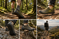 Chaussures de randonnée pour femmes, chaussures minimalistes à bout large pour la marche en plein air, chaussures de trekking, baskets minimalistes, OEM ODM personnalisées pour hommes