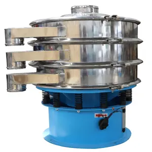 Pantalla vibratoria rotativa Qianzhen China/máquina de tamiz vibratorio de polvo fino circular