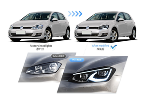 AURON 2014-2019 VW Golf 7 Phare LED Feux de Croisement Neuf Direct Usine 12V 36W 6000 lm 6000K Adaptation Universelle Garantie 6 Mois - Product Image 5